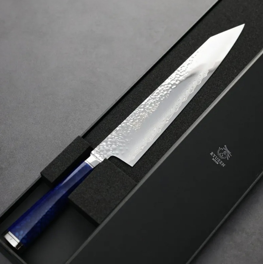 龍泉刃物 蒼龍鱗 牛刀<br>240mm VG10W