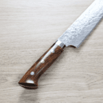 佐治武士 寬版先丸筋引 240mm <br>SG2鋼 鑽石大馬士革