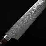 佐治武士 寬版先丸筋引 240mm <br>SG2鋼 鑽石大馬士革