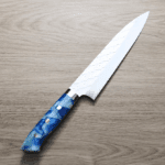 佐治武士 牛刀 210mm SG Strix鋼<br>鎚目 壓克力柄