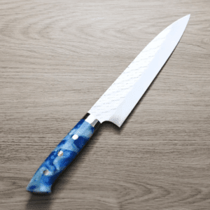 佐治武士 牛刀 210mm SG Strix鋼<br>鎚目 壓克力柄
