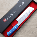 佐治武士 菜切 165mm SG Strix鋼 鎚目 壓克力柄 (2) 佐治武士 菜切 165mm SG Strix鋼<br>鎚目 壓克力柄