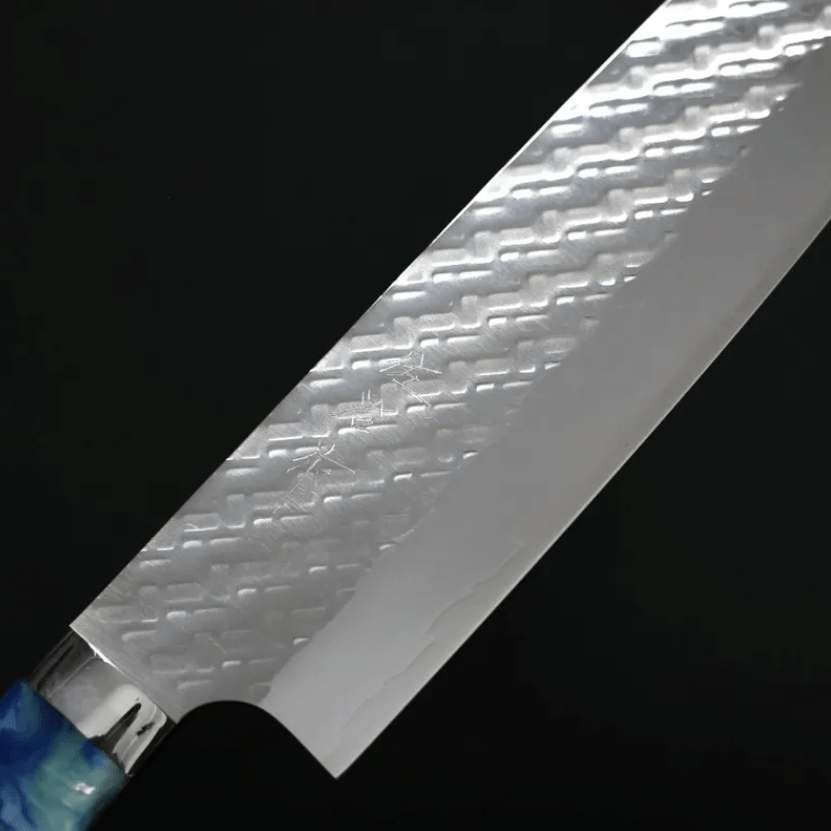 佐治武士 菜切 165mm SG Strix鋼 鎚目 壓克力柄 (5) 佐治武士 菜切 165mm SG Strix鋼<br>鎚目 壓克力柄