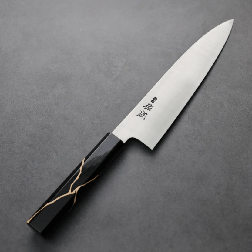 佑成 牛刀 210mm SG2粉末HSS鋼 色繼漆柄 佑成 牛刀 210mm SG2粉末HSS鋼<br>色繼漆柄