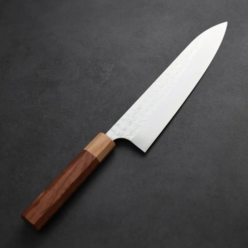 加藤義實 水波 牛刀 210mm SG2粉末HSS鋼 白宏都拉斯