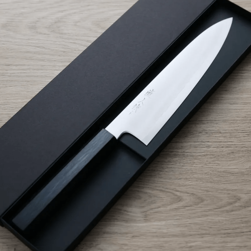 明神直人 牛刀 210mm CoSP鋼 浮雲藍柄 (2) 明神直人 牛刀 210mm<br>CoSP鋼 浮雲藍柄