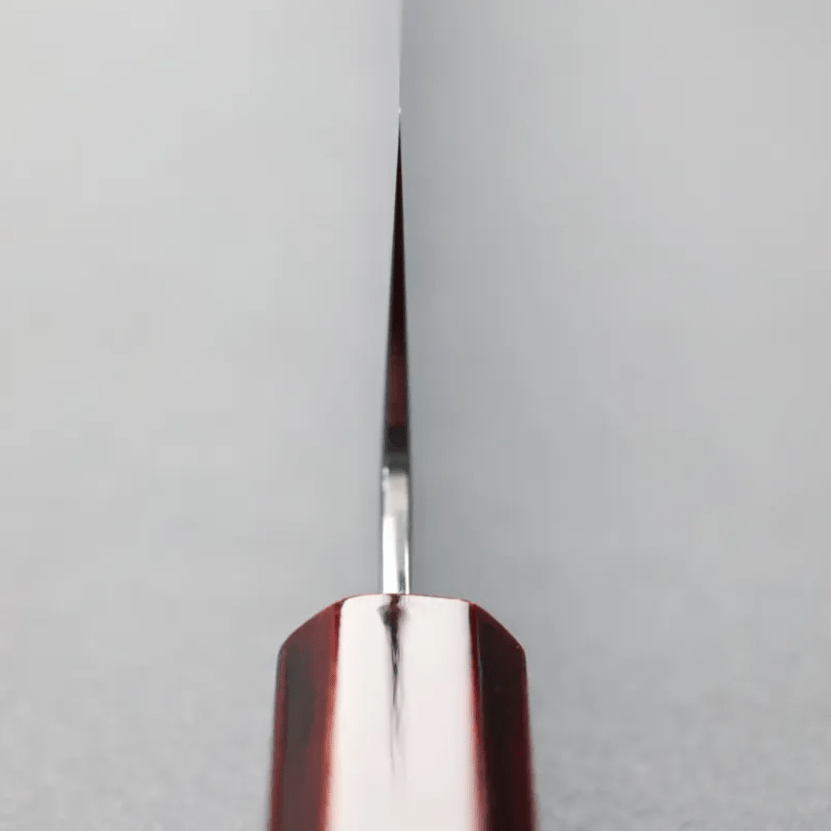 明神直人 牛刀 240mm SG2粉末HSS鋼 浮雲漆紅柄 (4) 明神直人 牛刀 240mm<br>SG2粉末HSS鋼 浮雲/漆紅柄