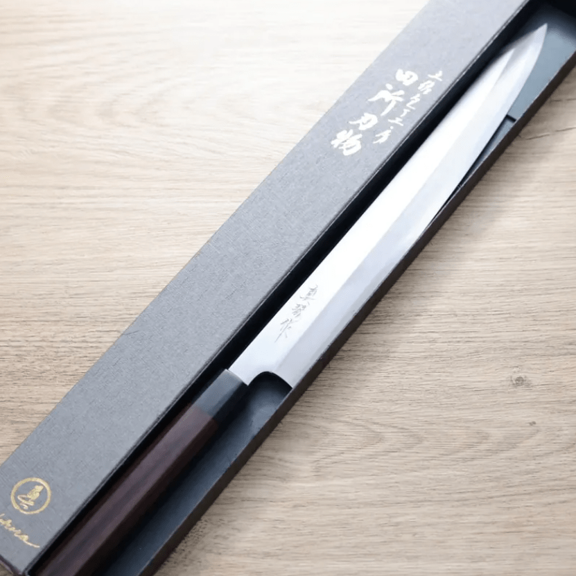 田所真琴 切付柳刃 330mm 銀三鋼 (2) 田所真琴 切付柳刃 330mm<br>銀三鋼