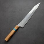 黑崎優 月光 筋引 270mm VG XEOS鋼 橄欖木藍松石環 黑崎優 月光 筋引 270mm VG XEOS鋼 橄欖木藍松石環