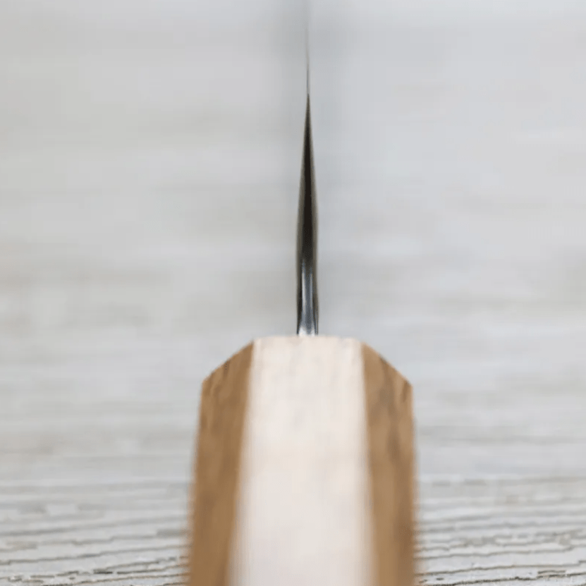 作SAKU 壱 筋引 240mm AUS10鋼 鎚目 大馬士革 (4) 作SAKU 壱 筋引 240mm AUS10鋼 鎚目 大馬士革