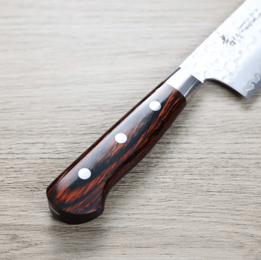 堺孝行 菜切 160mm VG10鋼 33層鎚目大馬士革 洋柄 (3) 堺孝行 菜切 160mm VG10鋼 33層鎚目大馬士革 洋柄