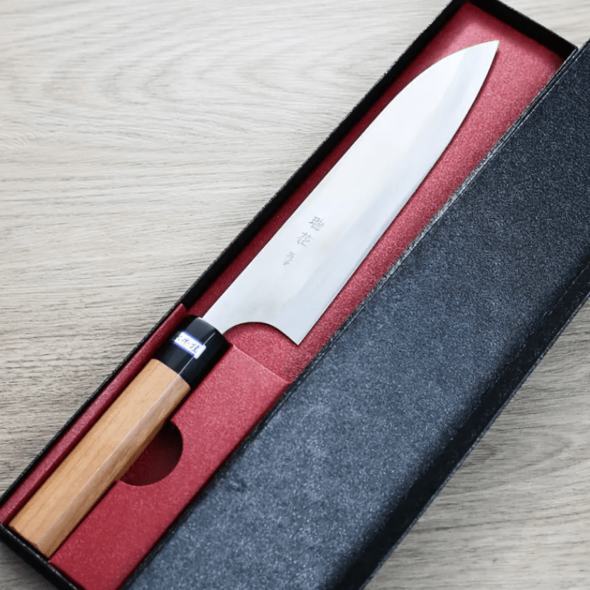 義平刃物 瑞花 牛刀 210mm<br> ZDP189粉末HSS鋼