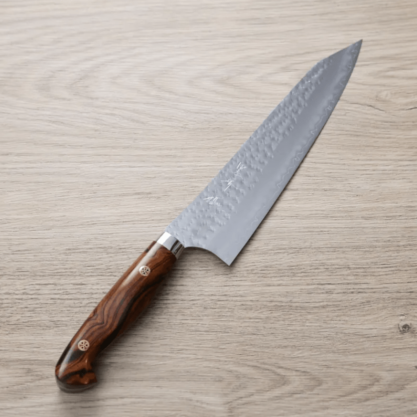 黑崎優 閃光 牛刀 210mm SG2<br>粉末HSS鋼 沙漠鐵木