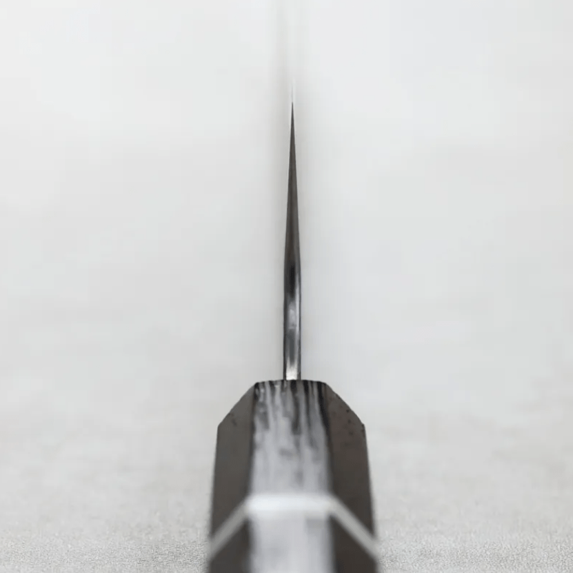 二唐刃物 三德 170mm <br>VG XEOS鋼 鎚目大馬士革