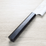 二唐刃物 切付筋引 255mm<br>紙超級鋼 柳葉鎚目