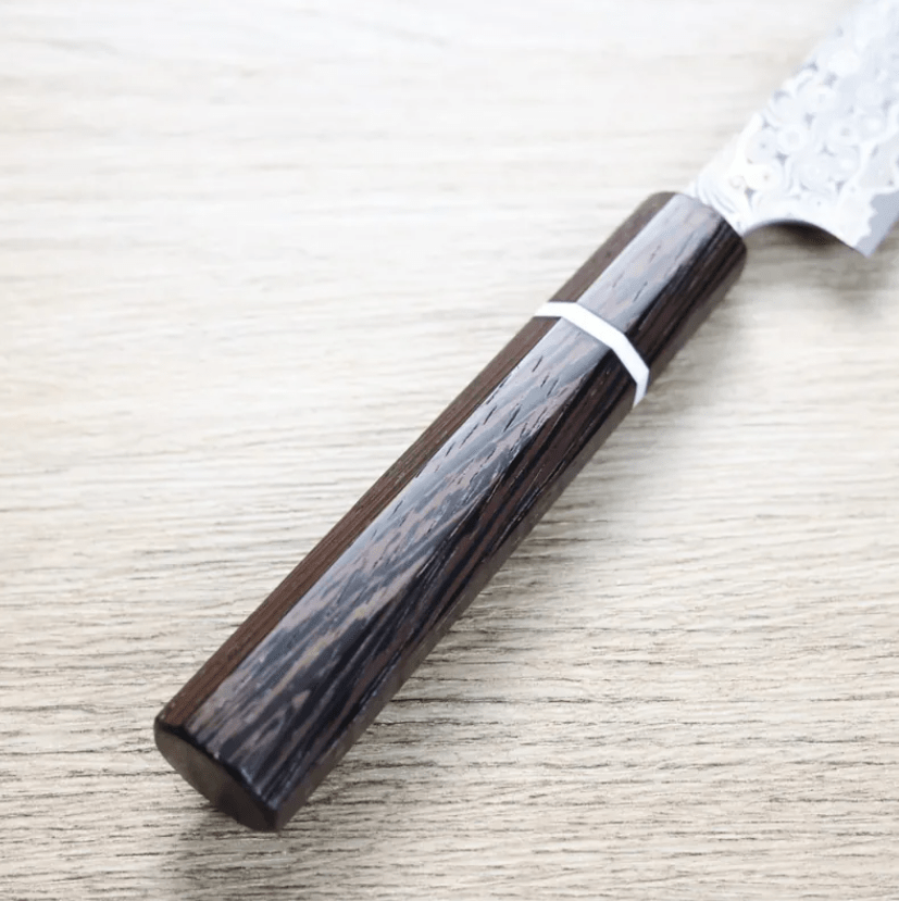 二唐刃物 切付蔬果 150mm<br>SG2粉末HSS鋼 暗紋