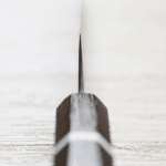 二唐刃物 切付蔬果 150mm<br>SG2粉末HSS鋼 暗紋