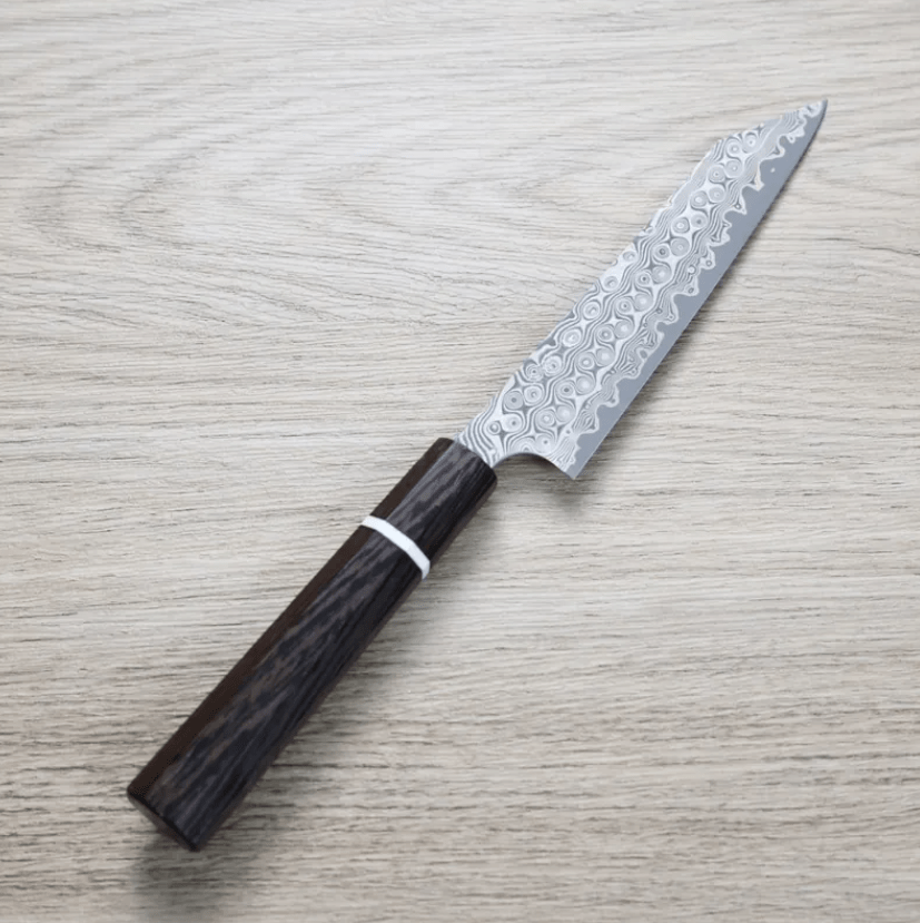 二唐刃物 切付蔬果 150mm<br>SG2粉末HSS鋼 暗紋