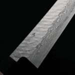 日野浦刃物 味方屋 三德<br>165mm 白紙鋼 磨梨地