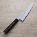 二唐刃物 牛刀 210mm <br>青紙超級鋼 柳葉鎚目