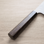 二唐刃物 牛刀 210mm <br>青紙超級鋼 柳葉鎚目