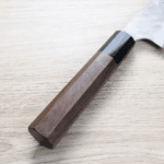 二唐刃物 牛刀 240mm <br>青紙超級鋼 柳葉鎚目