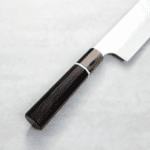 二唐刃物 菜切 180mm<br>SG Strix粉末HSS鋼 鎚目大馬士革