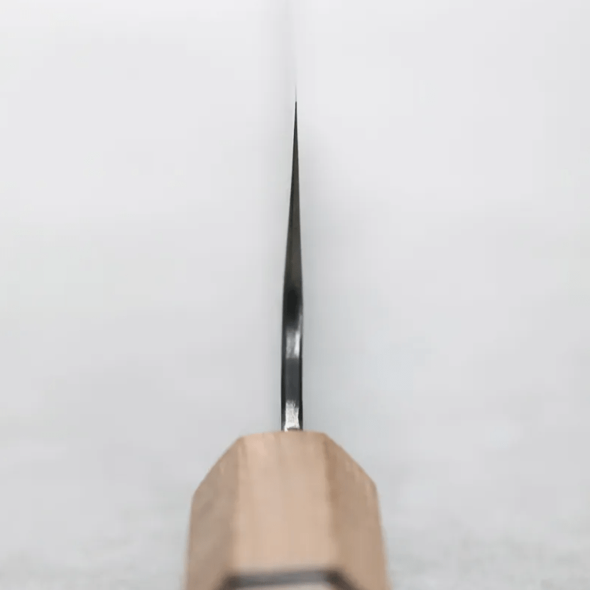 二唐刃物 菜切 180mm<br>SG Strix粉末HSS鋼 鎚目大馬士革