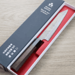 二唐刃物 蔬果刀 150mm 青紙超級剛 柳葉磨鎚目 胡桃木 (2) 二唐刃物 蔬果刀 150mm <br>青紙超級剛 柳葉磨鎚目