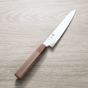 初心 蔬果刀150mm VG10鋼<br>大馬士革鎚目