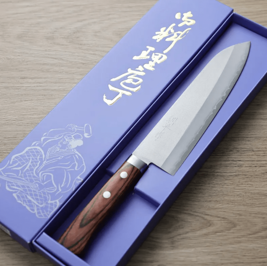 增谷訓生 牛刀 180mm VG1鋼 梨地 (2) 增谷訓生 牛刀 180mm <br>VG1鋼 梨地