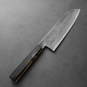 日野浦刃物 味方屋 三德<br>180mm 白紙鋼 松葉鎚目