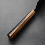 日野浦刃物 味方屋 三德 180mm 白紙鋼 黑打梨地 (3) 日野浦刃物 味方屋 三德 180mm<br>白紙鋼 黑打梨地