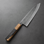 日野浦刃物 味方屋 牛刀 210mm 白紙鋼 松葉鎚目 日野浦刃物 味方屋 牛刀 <br>210mm 白紙鋼 松葉鎚目