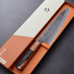 日野浦刃物 味方屋 牛刀 210mm 白紙鋼 松葉鎚目 (2) 日野浦刃物 味方屋 牛刀 <br>210mm 白紙鋼 松葉鎚目