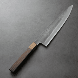 日野浦刃物 味方屋 牛刀 <br>240mm 白紙鋼 松葉鎚目