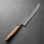 日野浦刃物 味方屋 筋引 240mm 白紙鋼 松葉鎚目 日野浦刃物 味方屋 筋引<br>240mm 白紙鋼 松葉鎚目