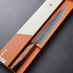 日野浦刃物 味方屋 筋引 240mm 白紙鋼 松葉鎚目 (2) 日野浦刃物 味方屋 筋引<br>240mm 白紙鋼 松葉鎚目