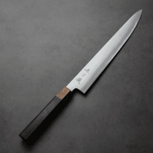 日野浦刃物 味方屋 筋引 270mm<br>白紙鋼 磨