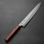 日野浦刃物 味方屋 筋引 270mm 白紙鋼 磨 日野浦刃物 味方屋 筋引 270mm<br>白紙鋼 磨 紫心木角柄