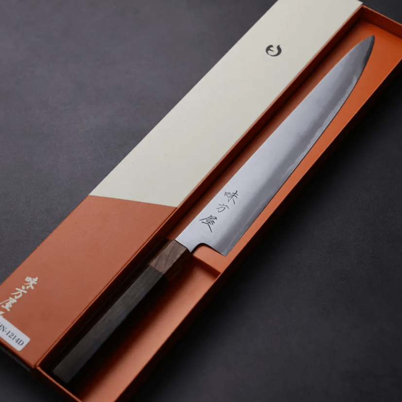 日野浦刃物 味方屋 筋引 270mm 白紙鋼 磨 (2) 日野浦刃物 味方屋 筋引 270mm<br>白紙鋼 磨