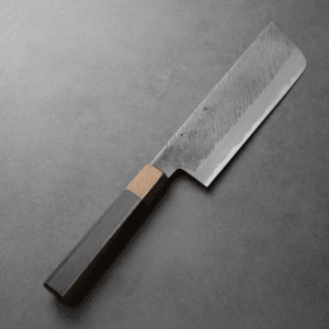 日野浦刃物 味方屋 菜切<br>180mm 白紙鋼 松葉鎚目