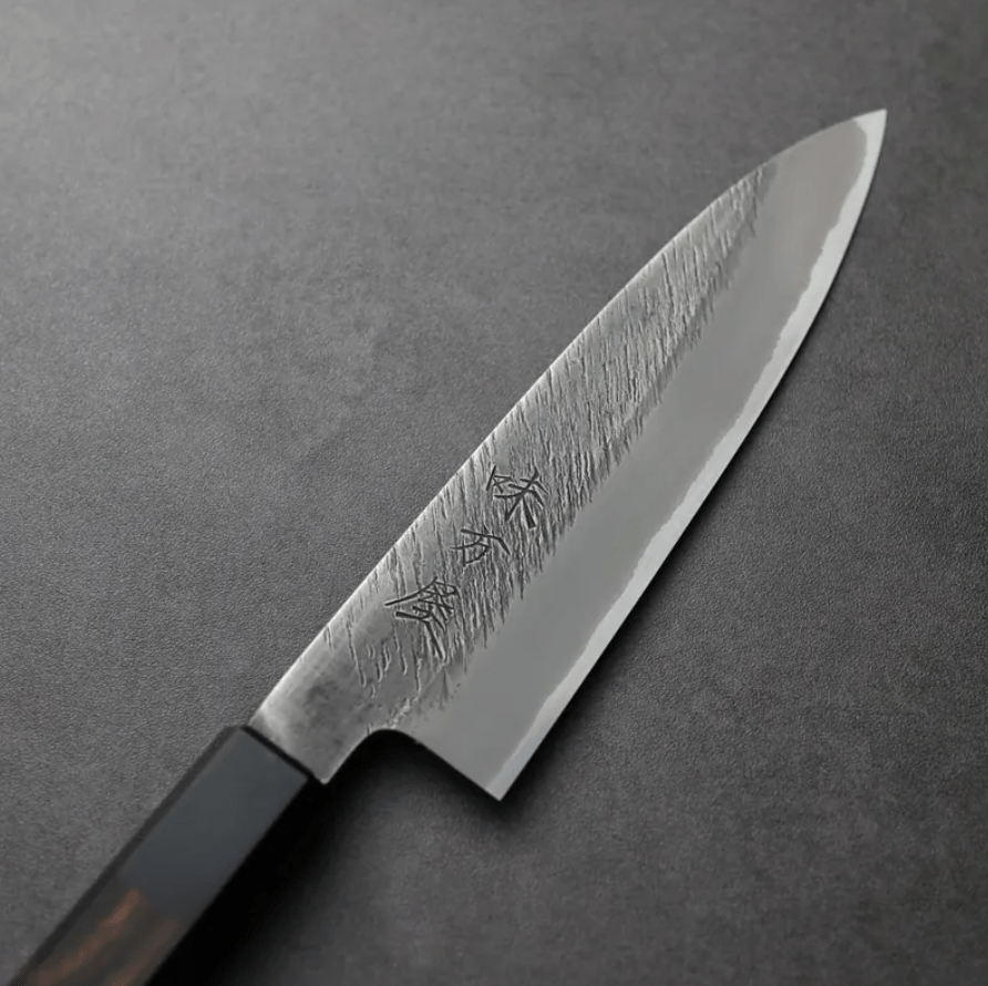 日野浦刃物 味方屋 蔬果刀<br>150mm 白紙鋼 松葉鎚目