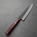 日野浦刃物 味方屋 蔬果刀 150mm 白紙鋼 黑打梨地 日野浦刃物 味方屋 蔬果刀 150mm<br>白紙鋼 黑打梨地