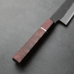 日野浦刃物 味方屋 蔬果刀 150mm 白紙鋼 黑打梨地 (3) 日野浦刃物 味方屋 蔬果刀 150mm<br>白紙鋼 黑打梨地