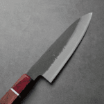 日野浦刃物 味方屋 蔬果刀 150mm 白紙鋼 黑打梨地 (4) 日野浦刃物 味方屋 蔬果刀 150mm<br>白紙鋼 黑打梨地