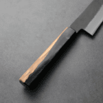 日野浦刃物 味方屋 蔬果刀 150mm 白紙鋼 黑打梨地 橄欖木 (3) 日野浦刃物 味方屋 蔬果刀 150mm<br>白紙鋼 黑打梨地 橄欖木