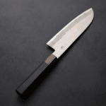 活動_日野浦刃物 味方屋 三德 165mm 青紙鋼 有色大馬士革 (4) 日野浦刃物 味方屋 三德 165mm<br>青紙鋼 有色大馬士革