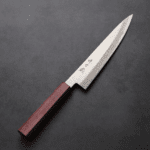 活動_日野浦刃物 味方屋 筋引 210mm 青紙鋼 有色大馬士革 日野浦刃物 味方屋 筋引 210mm<br>青紙鋼 有色大馬士革