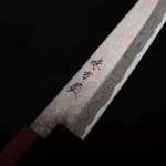 活動_日野浦刃物 味方屋 筋引 210mm 青紙鋼 有色大馬士革 (2) 日野浦刃物 味方屋 筋引 210mm<br>青紙鋼 有色大馬士革